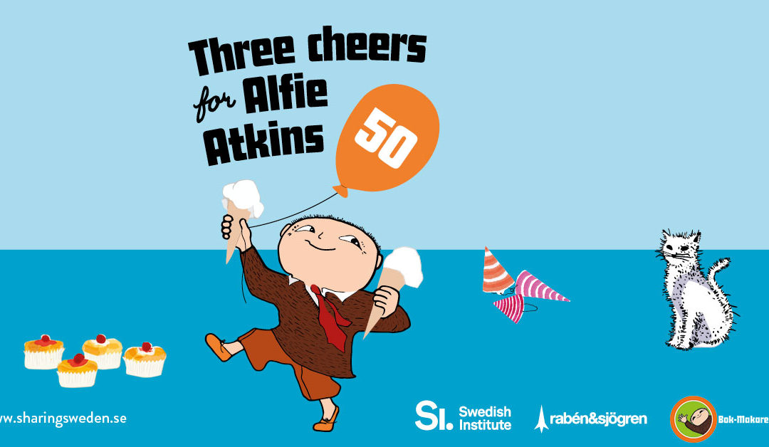 Alfie Atkins is celebrated around the world!
