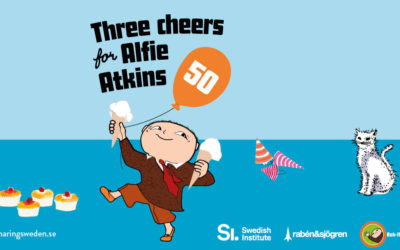 Alfie Atkins is celebrated around the world!
