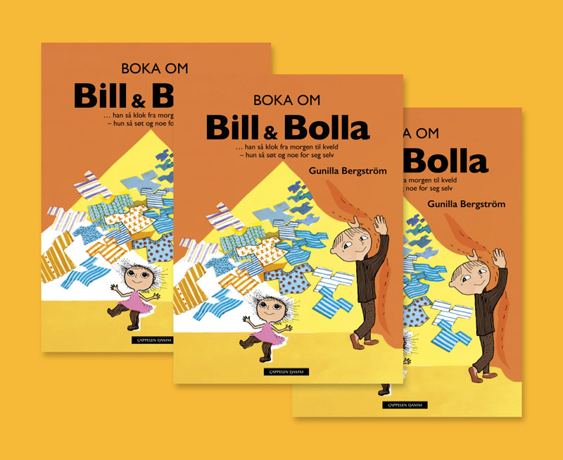 Cover image of Boka om Bill & Bolla by Gunilla Bergström