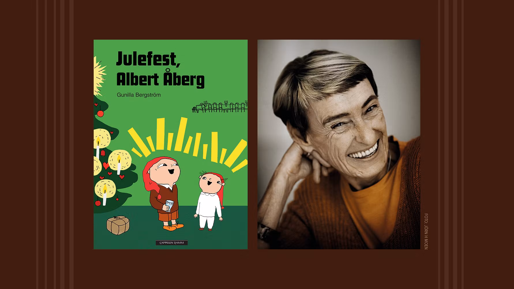 Albert Åberg lever videre - Ny bok av Gunilla Bergström gis ut posthumt.