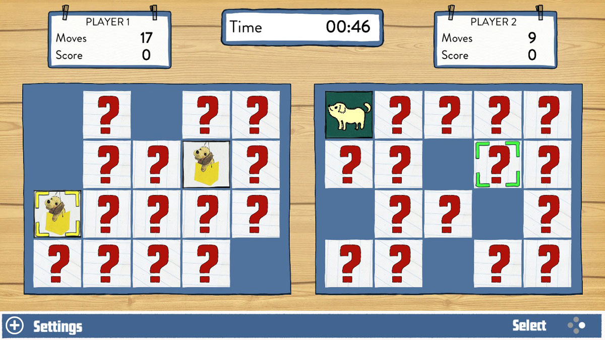 Alfie Atkins game collection memory game